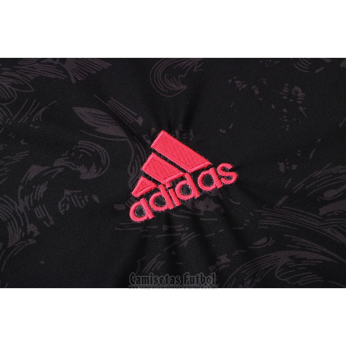Chandal del Real Madrid Manga Corta 2021-2022 Negro